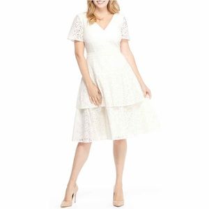 Gal Meets Glam Doris Bow Backed Dress Size…